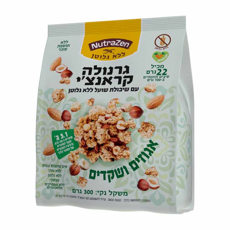 גרנולה קראנצי ללג אגוזים