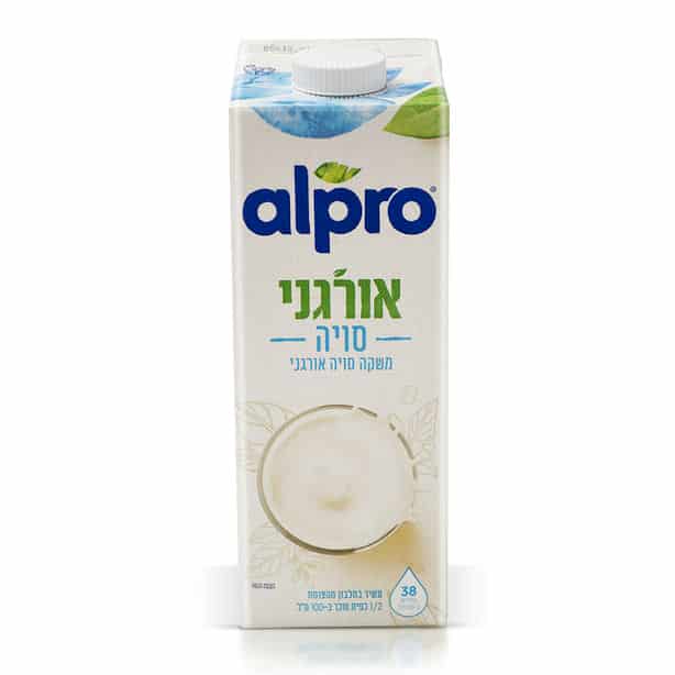 משקה סויה אורגני אלפרו