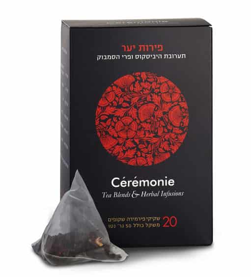 תה סרמוני פירות יער תה פירות יער הכל דבש